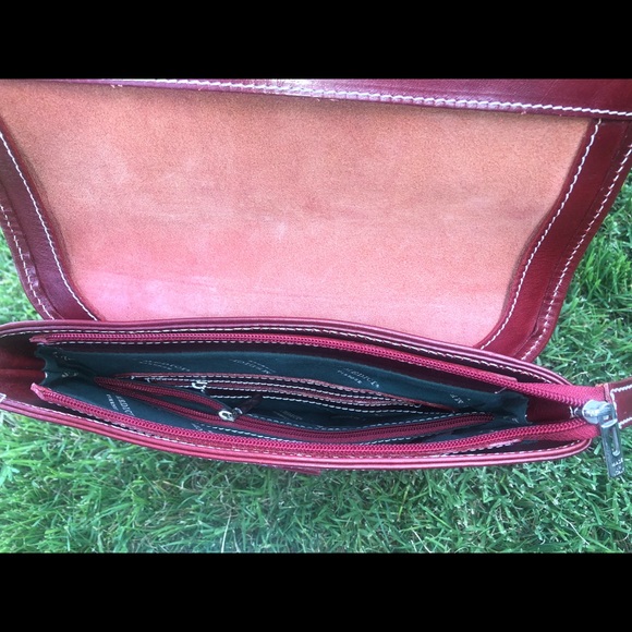 Medici Firenze Red Purse / Shoulder Bag - Picture 3 of 6